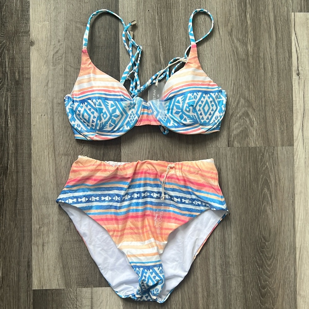 NWT Kenny Flowers Bikini Size Large